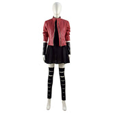 Scarlet Witch Red Jacket Avengers 2 Age of Ultron Wanda Maximoff Cosplay Costume